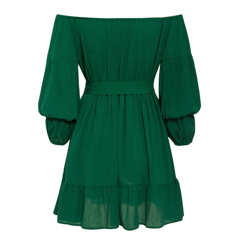 boho dark green dress Nice green boho dress