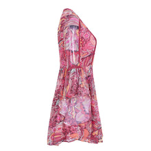 Load image into Gallery viewer, Pink/Orange Printed Boho Dress