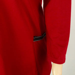 Long Sleeve Tunic with Tiny Pocket Detailing