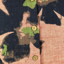 Load image into Gallery viewer, Vintage Linen Blend Long Tunic - Pink &amp; Blue