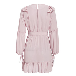 Baby Pink Boho Dress