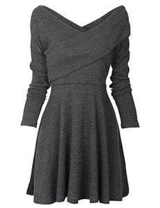 Dark Grey Tunic Dress