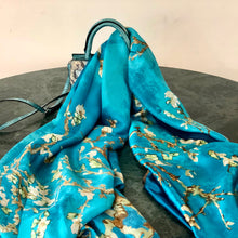 Load image into Gallery viewer, Van Gogh Almond Blossom Print Silk Scarf