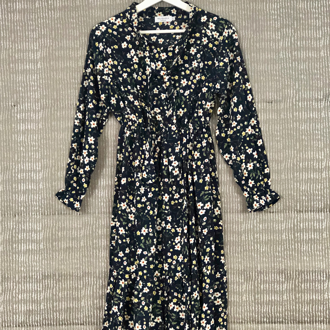 Black Floral Dress