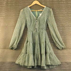 Mint Green Boho Dress