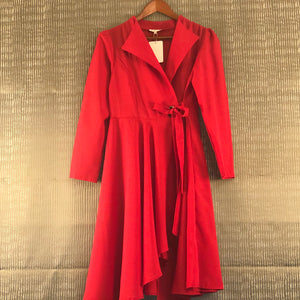 Wrap Dress - Red