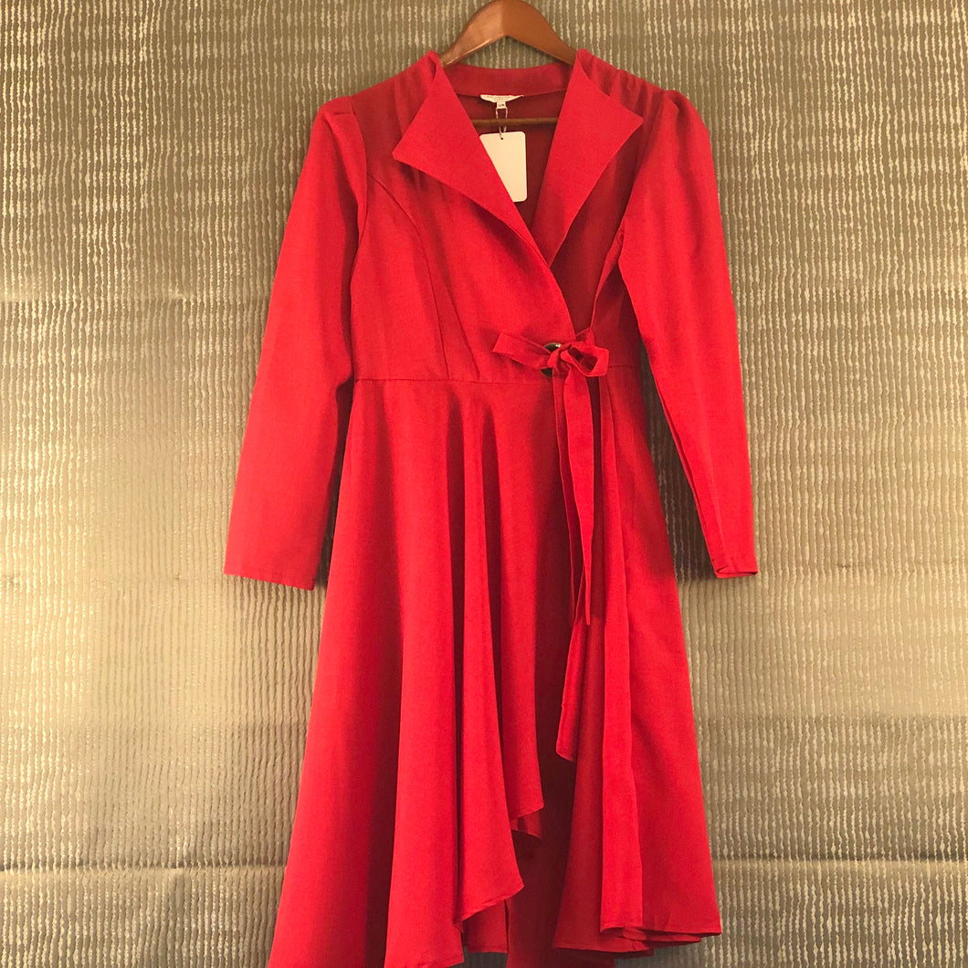 Wrap Dress - Red