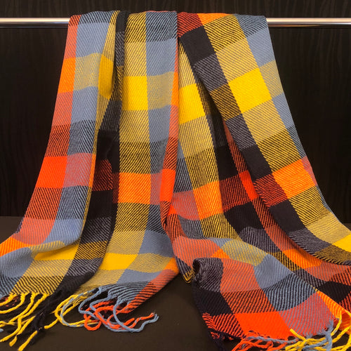Winter Scarf - Orange/Yellow